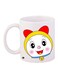 Dorami Printed Coffee Mug White/Yellow/Red 11ounce
