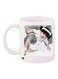 Baby Girl Printed Coffee Mug White/Black/Grey 11ounce