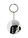 Girl Back Printed Keychain