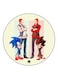 Sonic Printed Fridge Magnet Red/White/Blue