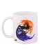 Naruto Anime Printed Coffee Mug White/Purple/Orange