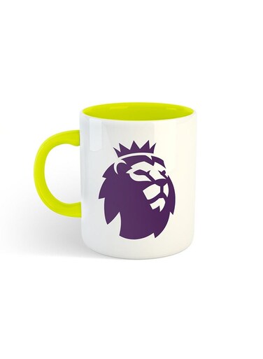 Sport Club Printed Mug White/Yellow