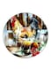 Rooster Printed Fridge Magnet Multicolour