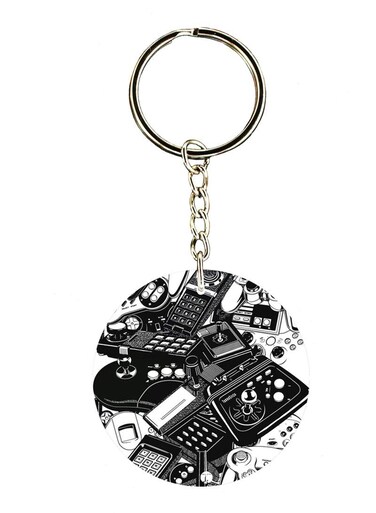 Controllers Double Side Printed Keychain