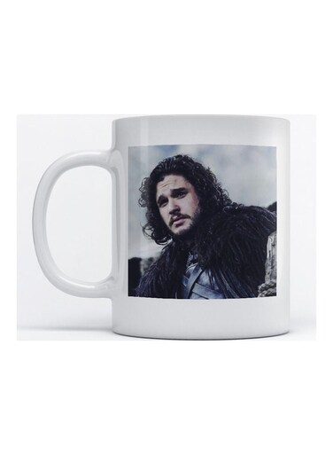 Mug Jon Snow For Coffee And Tea White
