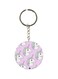 Unicorn Printed Single Sided Keychain