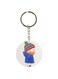 Cartoon Themed Single Sided Keychain
