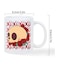 RYN&reg; Valentines xxoo Ceramic Coffee Mug - Insulated, Reusable, Ideal for Coffee Enthusiasts, Suitable for Men &amp; Women, White, Perfect for Coffee Lovers