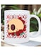 RYN&reg; Valentines xxoo Ceramic Coffee Mug - Insulated, Reusable, Ideal for Coffee Enthusiasts, Suitable for Men &amp; Women, White, Perfect for Coffee Lovers