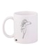 Anime Jazeerat Al Kanz Printed Mug White/Black Standard Size