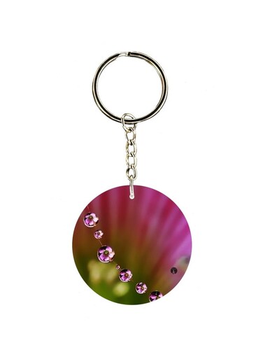 Printed Single Sided Keychain