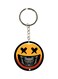 Skull Printed Double Sided Keychain