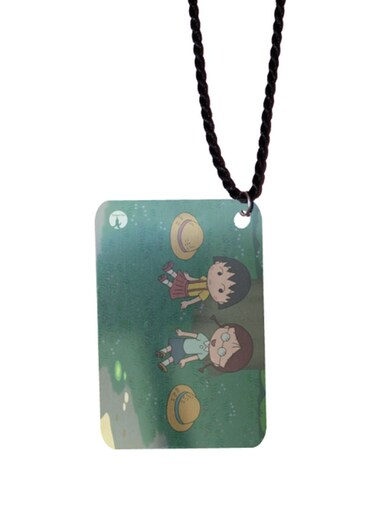 Chibi Maruko Chan Printed Car Mirror Pendant