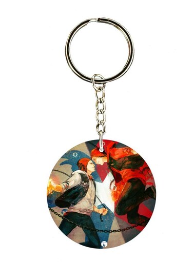 Infamous Second Son Printed Keychain