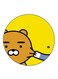 Bear Printed Fridge Magnet Multicolour