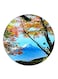 Trees Printed Fridge Magnet Multicolour