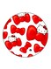 Hello Kitty Printed Fridge Magnet Multicolour