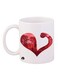 Digimon Printed Mug White/Red 12ounce