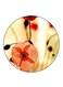 Flowers Printed Fridge Magnet Multicolour