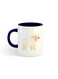 Eid Al-Adha Sheep Printed Mug White/Navy