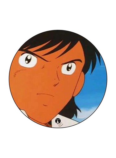 Animation Printed Fridge Magnet Multicolour 5.5 x 5.5cm