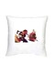 Mobile Legends Printed Decorative Cushion White/Black/Yellow 16x16inch