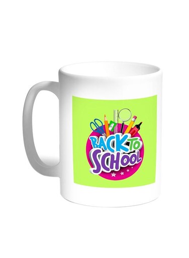 Back To School Printed Coffee Mug White 11ounce