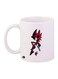 Sonic Printed Coffee Mug White/Red/Black