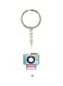 Cartoon Themed Single Sided Keychain