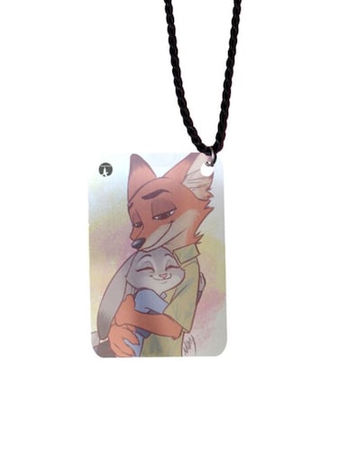 Disney Cartoon Printed Car Mirror Pendant