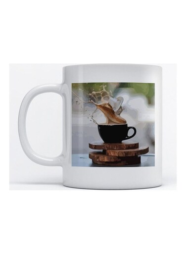 Mug Coffee Lovers for Coffee and Tea White
