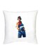 Fortnite Character Printed Decorative Cushion White/Blue/Red 16x16inch