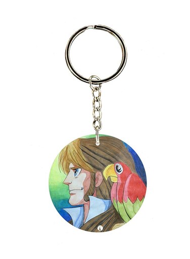 Anime Jazerat alknz Key Chain