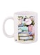 Flowers Printed Coffee Mug White/Green/Pink 11ounce