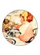 Vintage Art Printed Fridge Magnet Multicolour