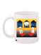Prayer Time Printed Coffee Mug White/Orange/Red