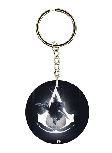 Double Sided Assassin's Creed Printed Keychain