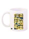 Minions Printed Coffee Mug White/Yellow/Blue
