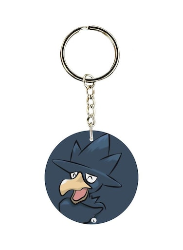 Cartoon Printed Keychain