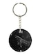 Whale Printed Keychain