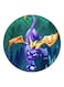 Spyro Printed Fridge Magnet Green/Purple/Orange