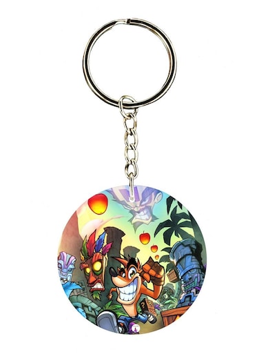 Crash Printed Keychain