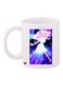 Disney Princess Printed Coffee Mug White/Blue/Pink 11ounce