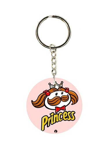 Cartoon Theme Single Sided Keychain
