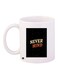 Never Mind Printed Coffee Mug White/Black/Red