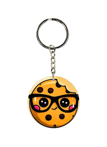 Double Sided Cartoon Printed Keychain