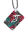 Modern Art Printed Car Mirror Pendant