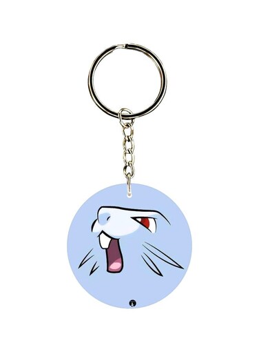 Cartoon Printed Keychain