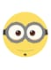 Minions Printed Fridge Magnet Yellow/Grey