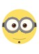 Minions Printed Fridge Magnet Yellow/Grey